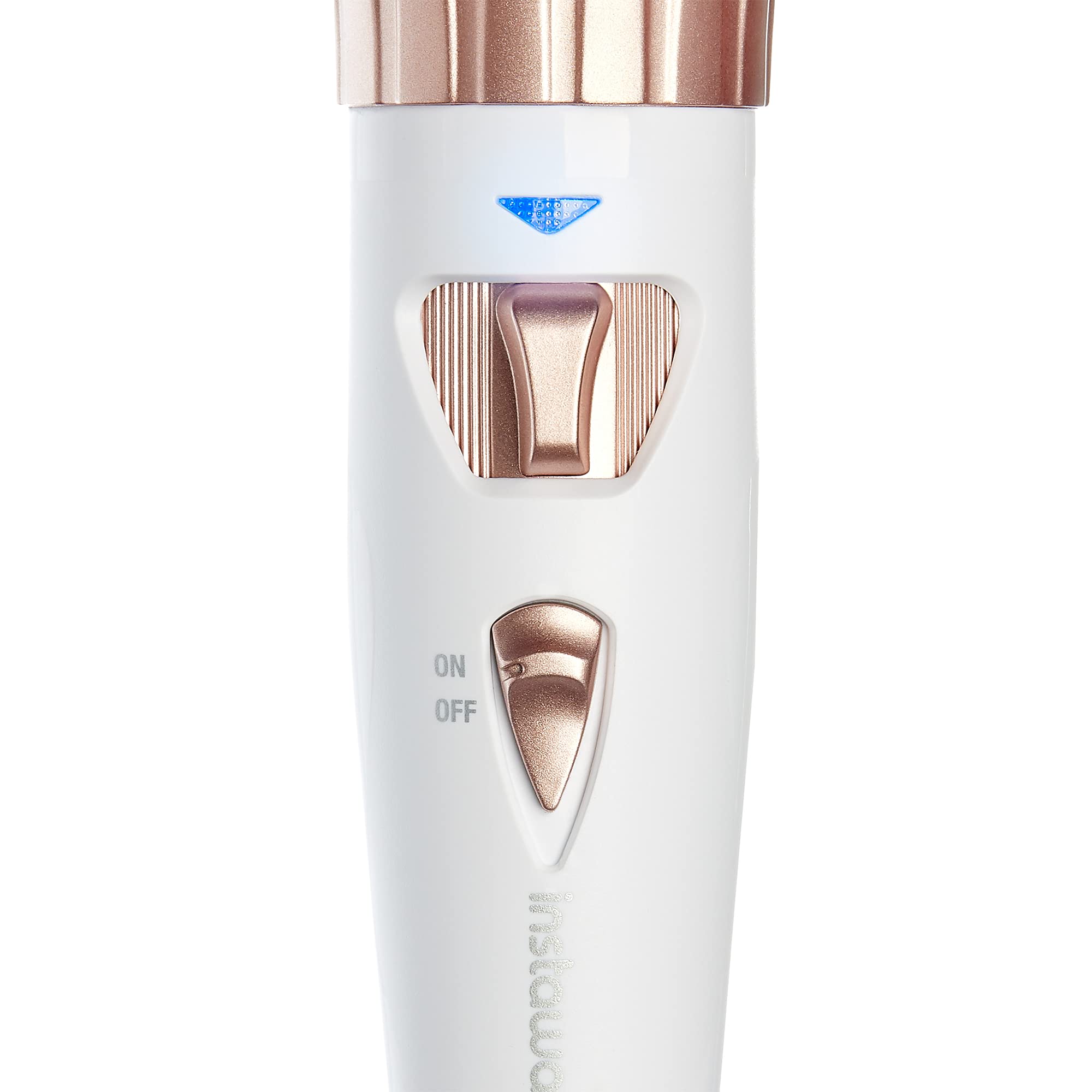 Kiss Instawave 101 Ceramic Automatic Rotating Ceramic Tourmaline Curling Iron,1 1/4, Multi